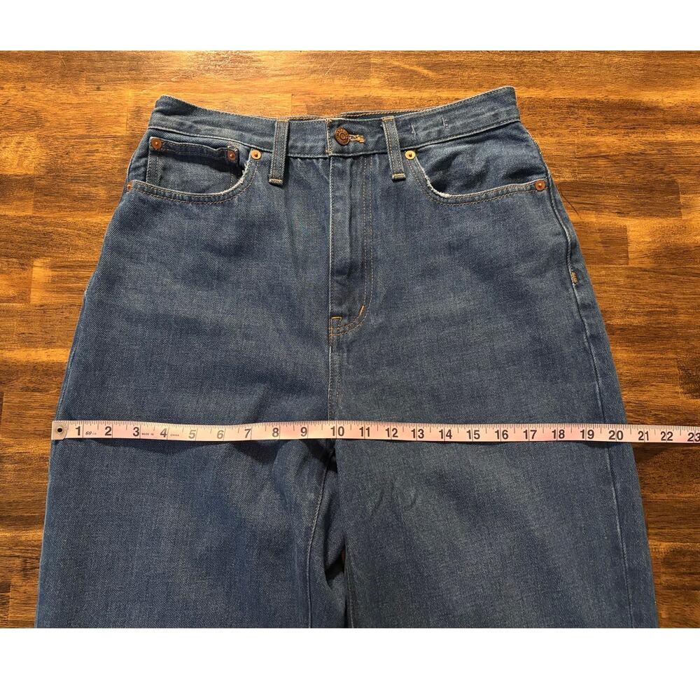 Madewell Women's Straight Leg Jeans - Blue - Picture 10 of 14